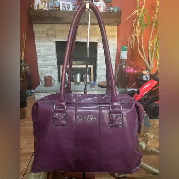 NWT Jessica Simpson Group Smash Hit Tea Rose Shoulder Bag - Picture 2 of 8